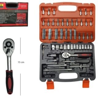 SET DE LLAVE TUBO 53PCS 130T03
