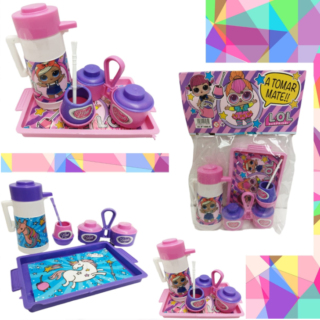 JUEGO DE MATE CON BANDEJA/PERSONAJES INFANTIL       14006M