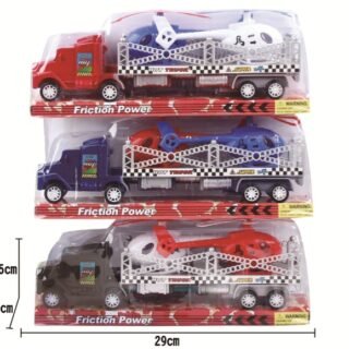 CAMION REMOLQUE CON 2 HELICOPTERO          1823-1