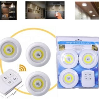 SET PLACARD X3 COB 3AAA C/CONTROL COB-13 4576 6915          300LP