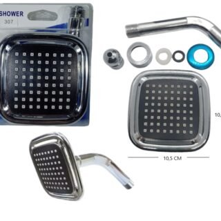 SET DE DUCHA CUADRADA BLISTER 307-TL114