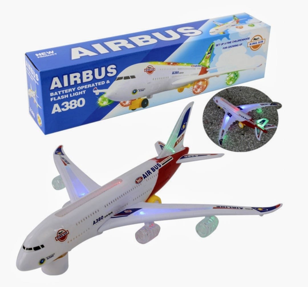 AVION CON LUZ Y SONIDO A PILA 370393