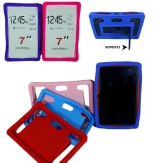 FUNDA DE SILICON DE 7plg CON SOPORTE 50100
