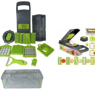 MANDOLINA PICADOR Y RALLADOR DE VERDURAS 12 EN 1          6228/F-TV10