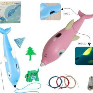 LAPIZ IMPRESORA 3D DELFIN RECARGABLE           8161