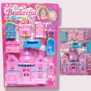 CASTILLO HOME CON ACCESORIOS EN BLISTER          877-72