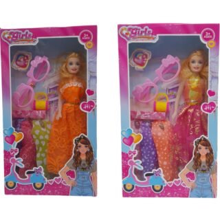 MUÑECA EN CAJA CON ACCESORIOS 99041