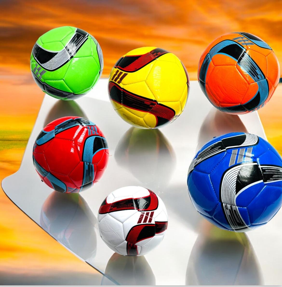 PELOTA N°5 CUERO SINTETICO BRILLOSA A-N52