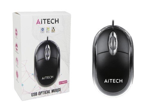 MOUSE AITECH OPTICO CON CABLE AI-TB220