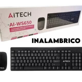 TECLADO INALAMBRICO Y MOUSE AITECH AI-WS650