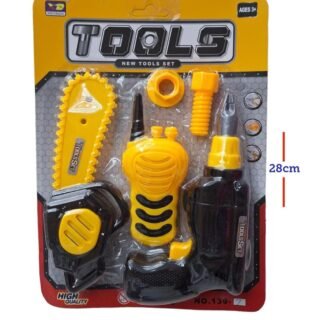 HERRAMIENTA INFANTIL TOOLS 5 Pzs          AR1316