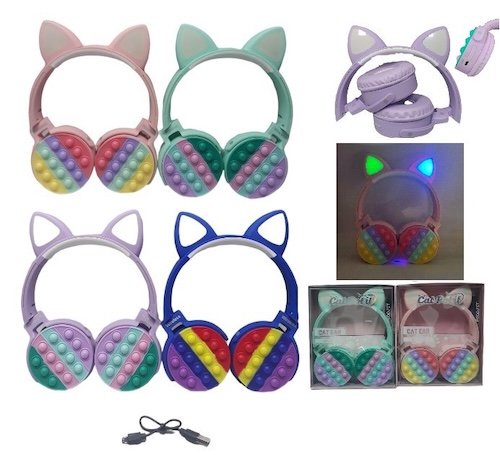 AU-16005 VINCHA POPPIT GATITO AR1370