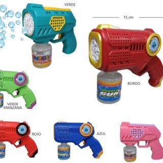 PISTOLA BURBUJERA A PILA BG-03 BG-05               BG-01