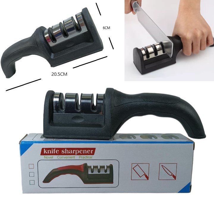 AFILADOR DE CUCHILLOS 3 EN 1 YD-168 BN1642