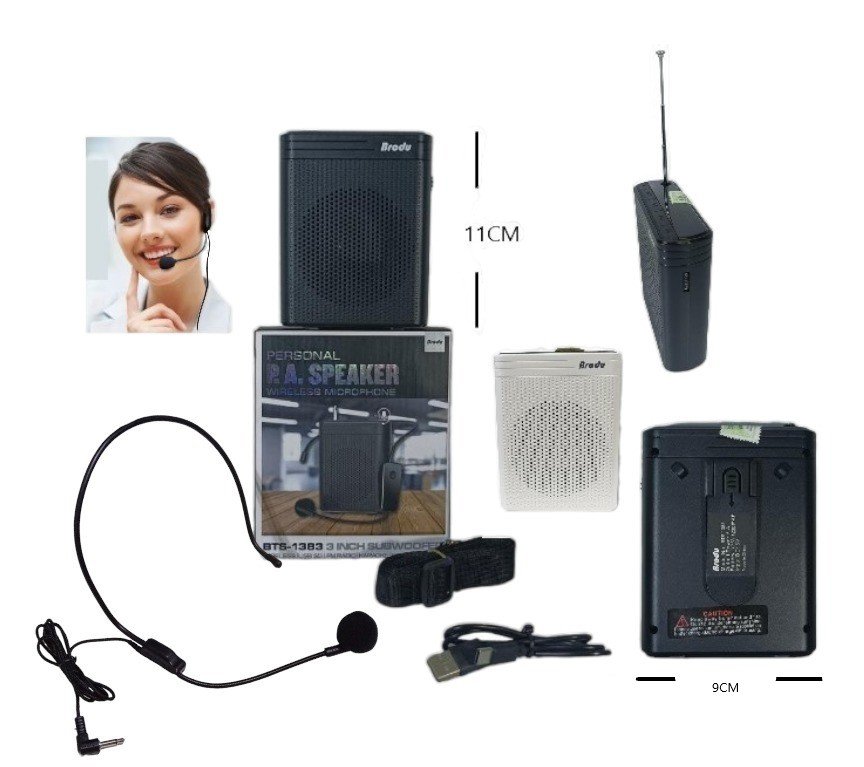 BTS-1385 RADIO MEGAFONO CON CABLE C/BT BTS-1383