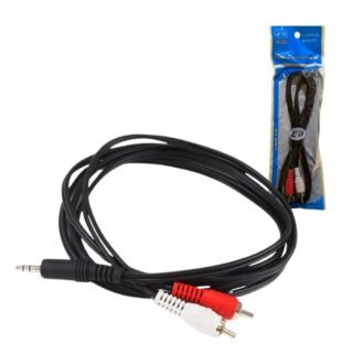 CABLE AUXILIAR A 2 RCA LIANDA 1.5MTS C1026
