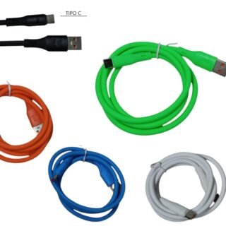 CABLE TIPO C COLORES 2A. CAB-41008