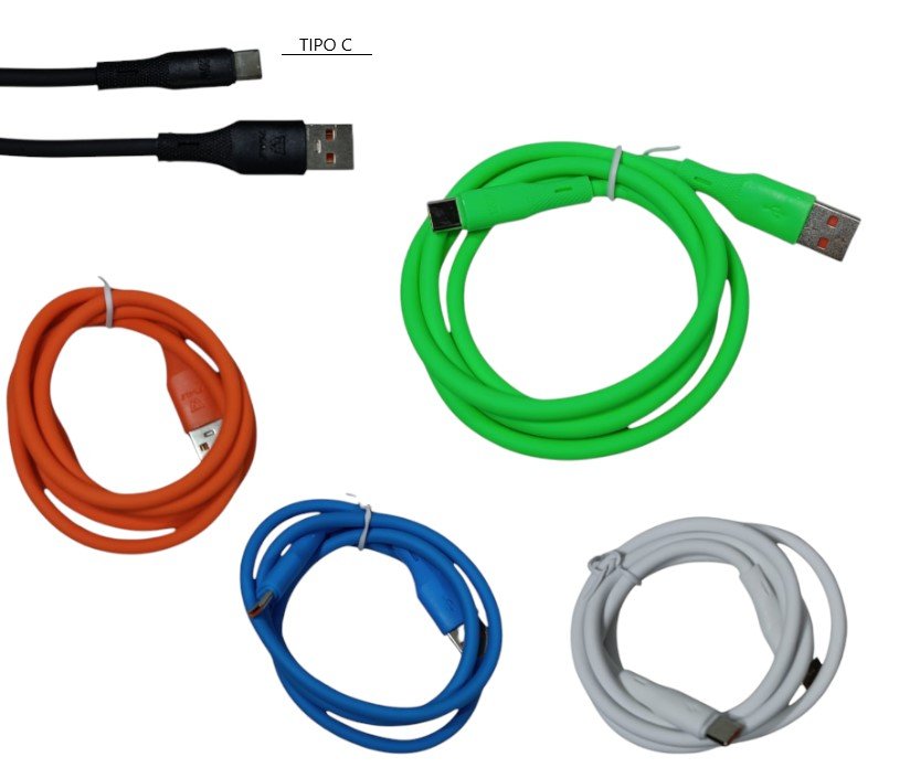 CABLE TIPO C COLORES 2A. CAB-41008