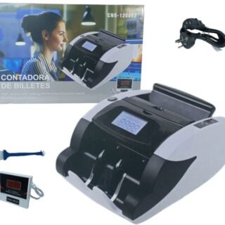 CONTADORA DE BILLETE BLACK CON VISOR CNB-120002