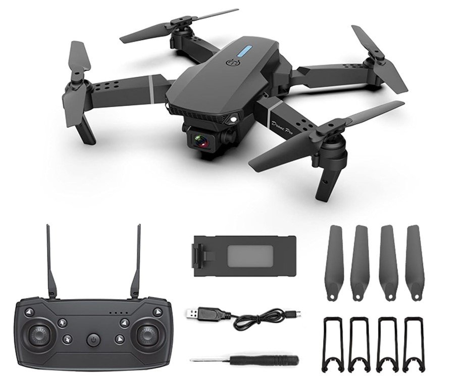 DRONE CON CAMARA E88 CON CONTROL DR-3