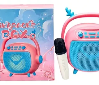 PARLANTE KARAOKE INFANTIL RENO EFECTO VOZ KTS-1686