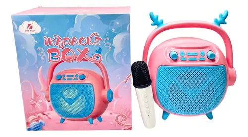 PARLANTE KARAOKE INFANTIL RENO EFECTO VOZ KTS-1686