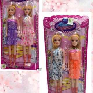 MUÑECA x 2 EN BLISTER          F-01429