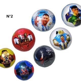 PELOTA N°2 PERSONAJES MARVEL              F-550A
