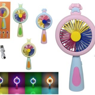 VENTILADOR HQ66-23B CON LUZ             FAN-114006