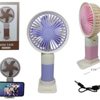 VENTILADOR 168 C/ SOPORTE PARA CELU              FAN-114013