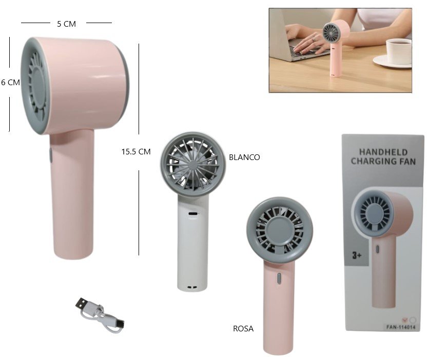 VENTILADOR RECARGABLE HR2490 FAN-114014