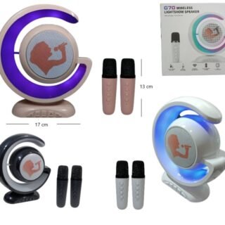 PARLANTE BT/FM/MP3 1 MICROFONO G70