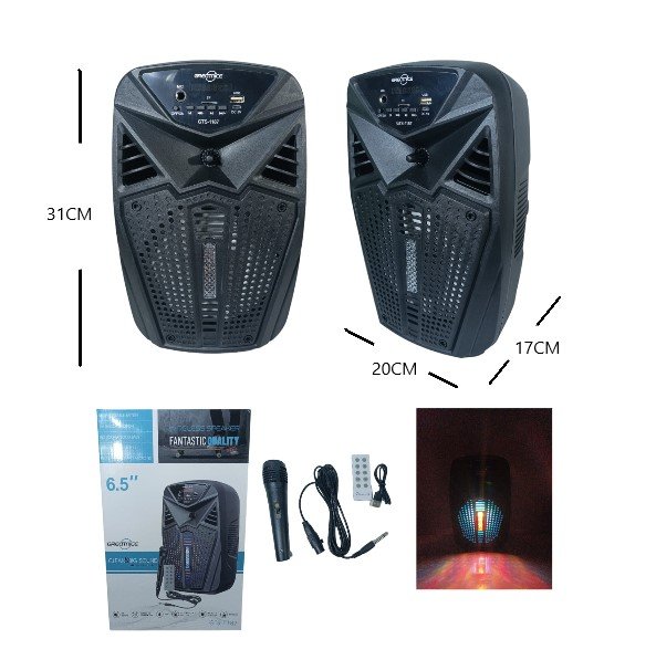 GTS-2046 PARLANTE 6.5 PLG BT/FM/USB GTS-1187