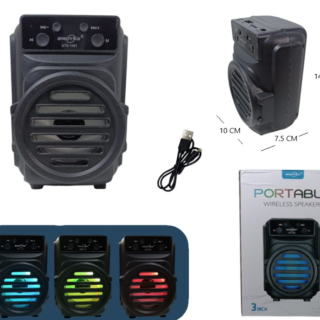 PARLANTE 3PLG BLUETOOHT/FM/MP3 GTS-1961