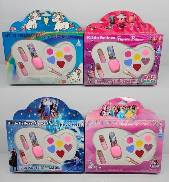 KIT DE BELLEZA PEQUEÑA PRINCESA INFANTIL CAJA L-151