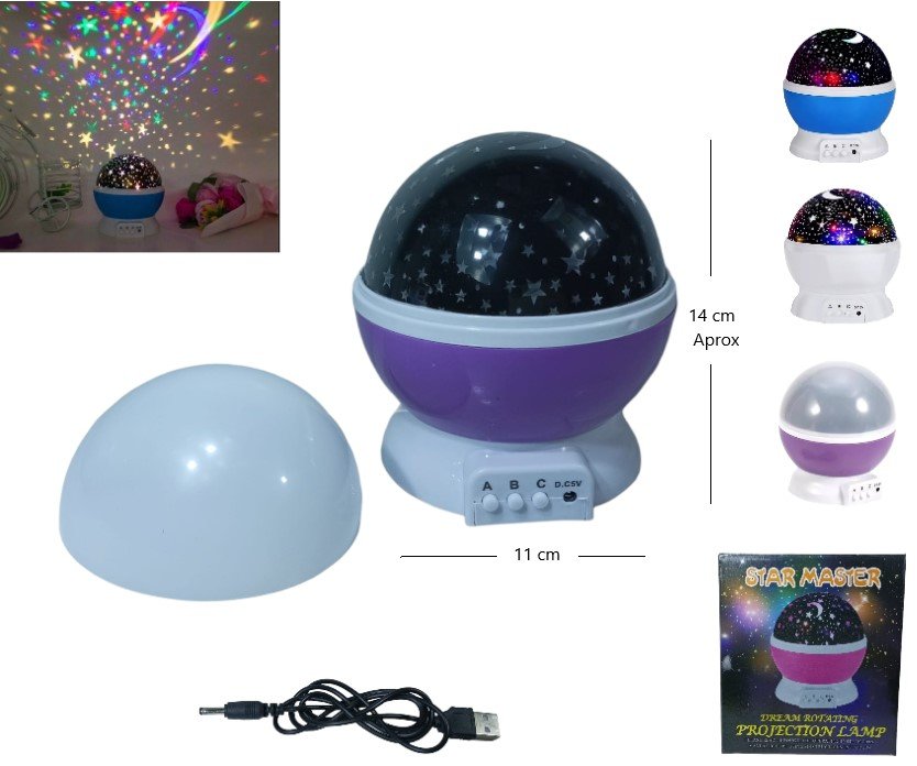 LED-83029 VELADOR LUNA Y ESTRELLA LED-83011