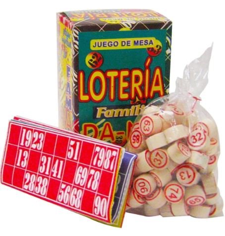 LOTERIA FAMILIAR 48 CARTONES EN CAJA LOT-48C