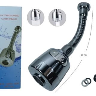 EXTENCION DE GRIFO ROTACION 360 FAUCET PLASTICO MA-702