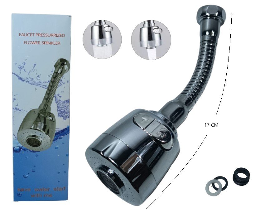 EXTENCION DE GRIFO ROTACION 360 FAUCET PLASTICO MA-702