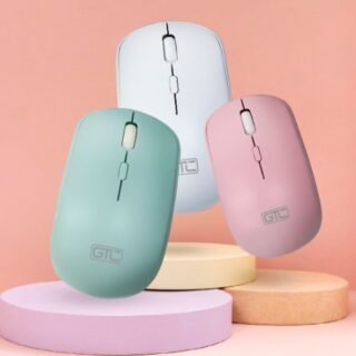 MOUSE INALAMBRICO GTC DISEÑO COLORES         MIG-122