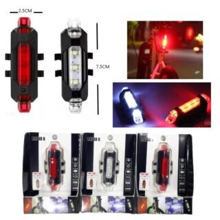 LUZ PARA BICI RAPID RECARGABLE X LED DC-918 BS-216          MKL-780