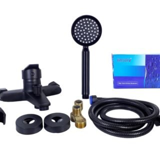 DR1042 CANILLA SET DE DUCHA NEGRO MLT30305