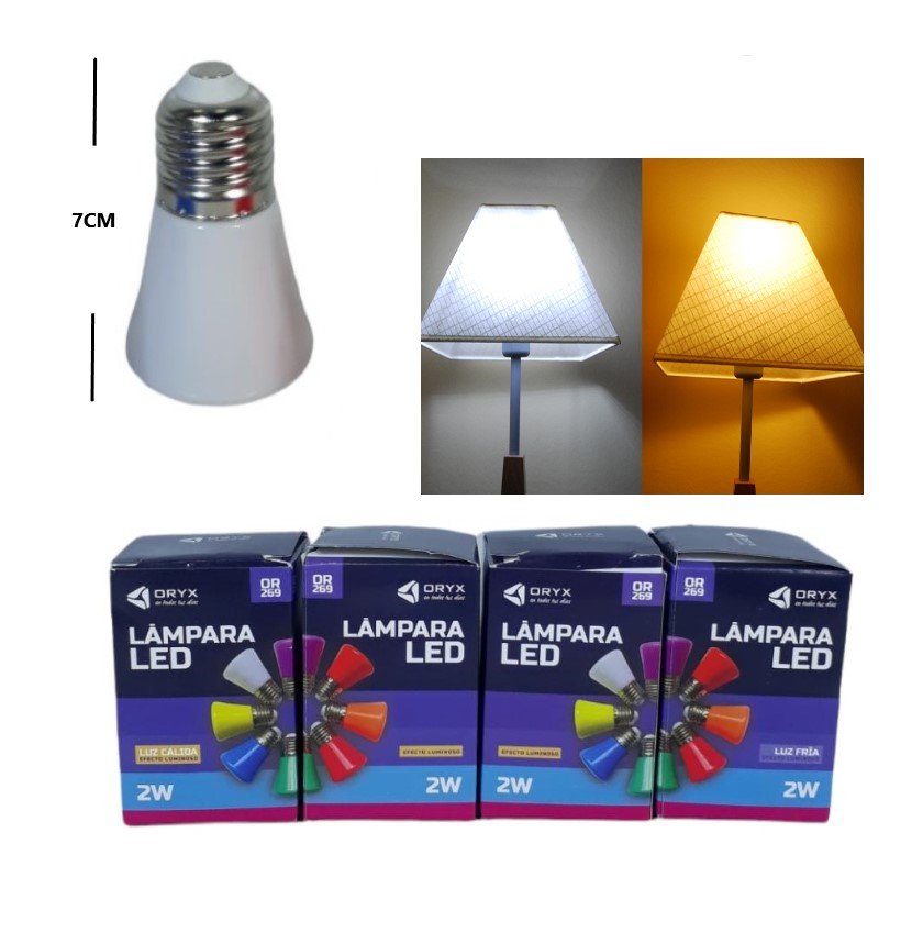 FOCO MINI 2W 2 COLORES ( BLANCO Y CALIDA) OR269WW