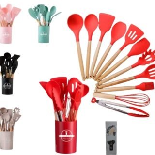 SET DE UTENSILIOS 12PZA DE SILICON P029-01-08