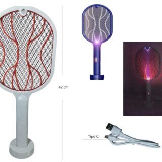 RQ-91045 RAQUETA MATA MOSQUITO RECARGABLE                QR-91028