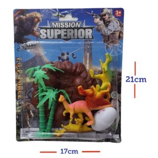 DINOSAURIO MINI x 7 BLISTER             RJ-DI72