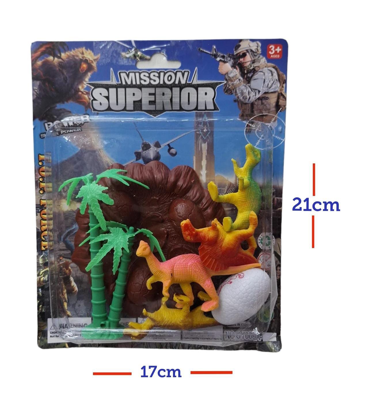 DINOSAURIO MINI x 7 BLISTER RJ-DI72