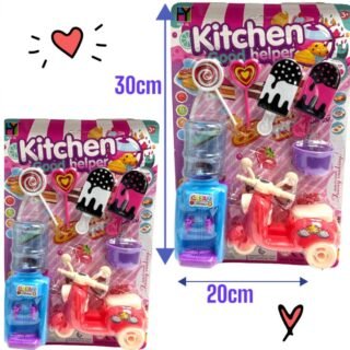 SET DE MOTONETA CON DISPENSER           T-3683