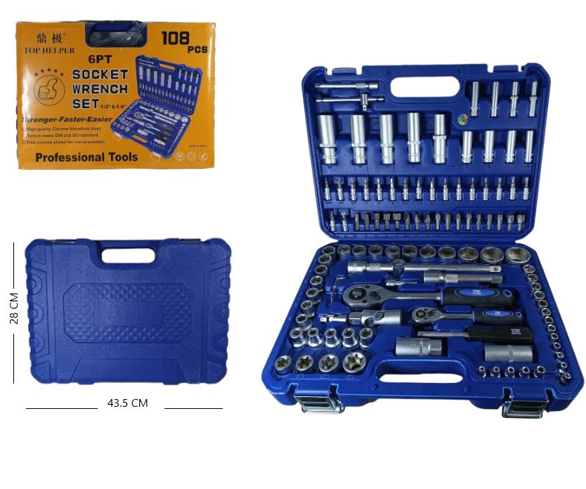 KIT DE TUBO 108 PCS TOP HELPER TH-108