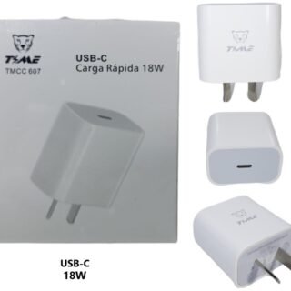 CABEZAL TIME USB SALIDA TIPO C 18W TMCC607